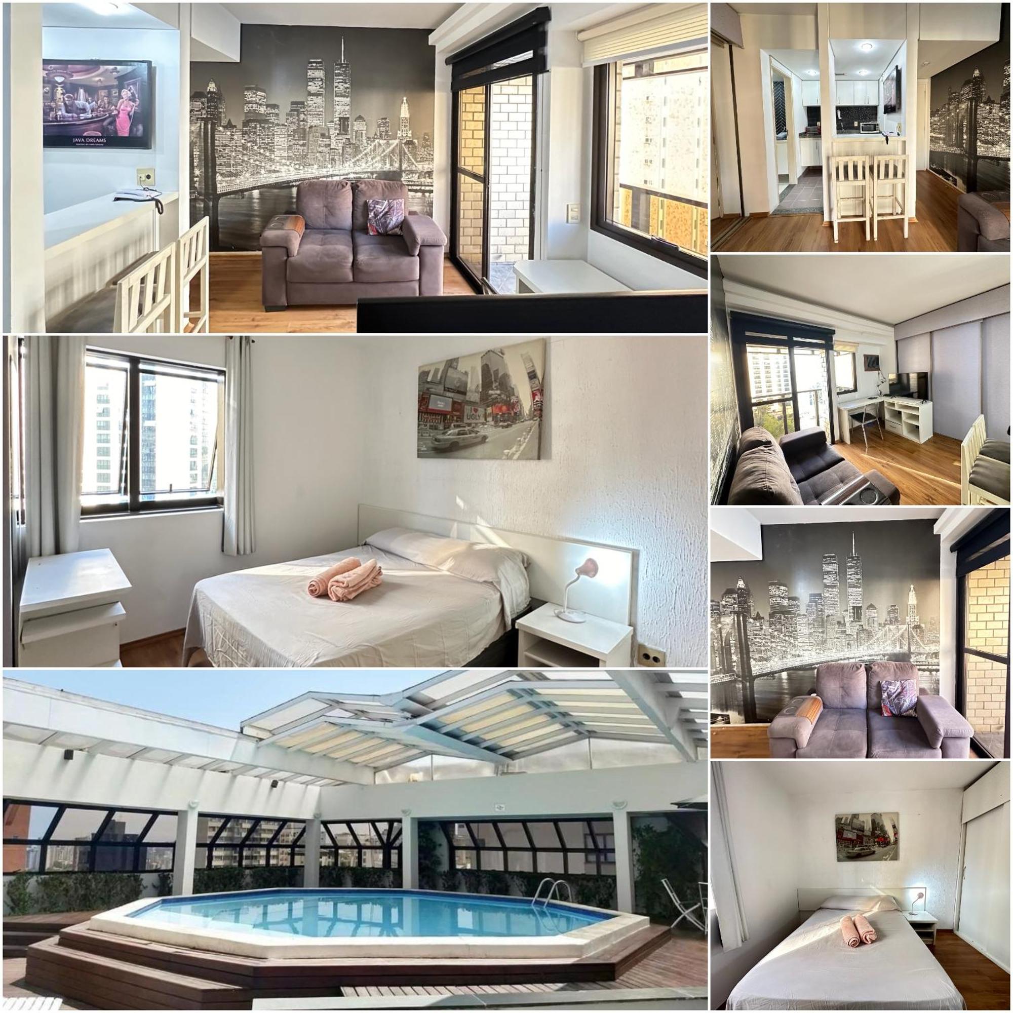 1601 Apart-Hotel Qi Intelligent Ibirapuera サンパウロ エクステリア 写真